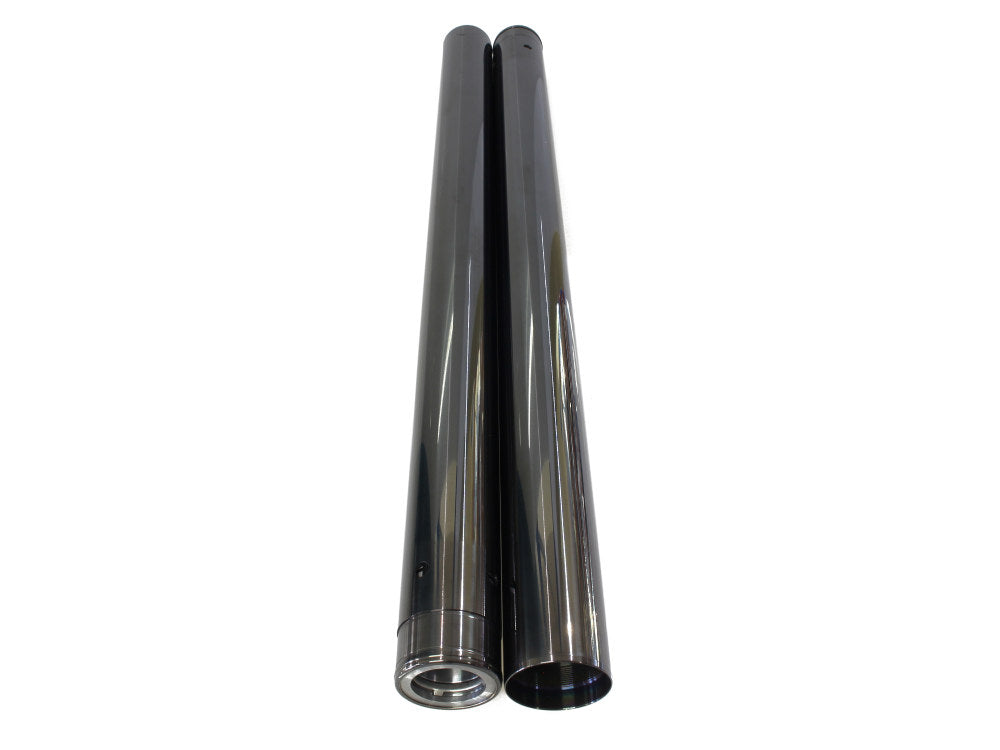 Fork Tubes - Black. +2in. Oversize. Fits Softail 2018up.