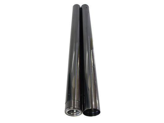 Fork Tubes - Black. +2in. Oversize. Fits Softail 2018up.