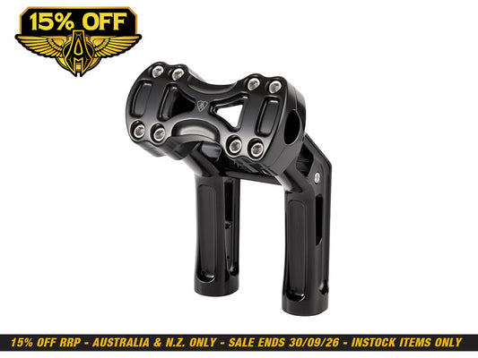 7in. Method Wayback Risers - Black. Fits 1in. Handlebar