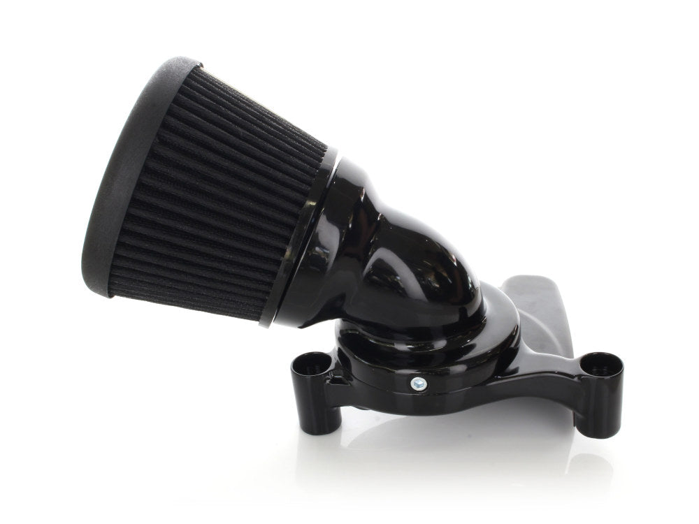 Velocity 65 Degree Air Cleaner Kit - Black. Fits Touring 2017-2024 & Softail 2018-2024