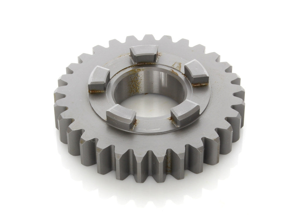 4th Mainshaft Gear. Fits 5Spd Big Twin 1984-2006.