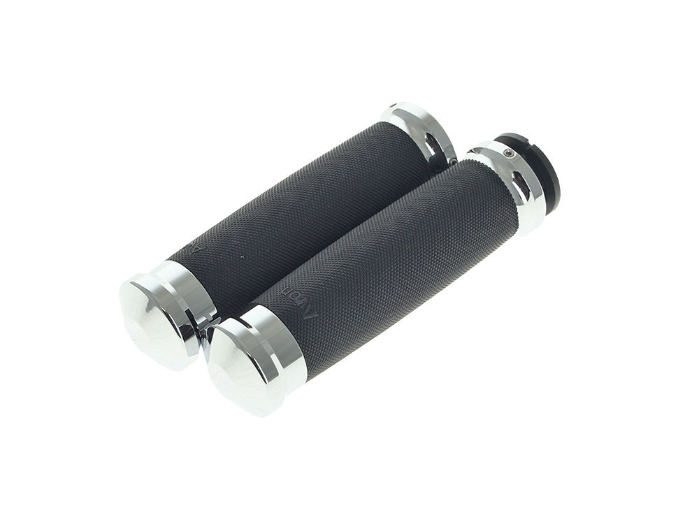 Custom Contour Handgrips - Chrome. Fits Indian Touring Bikes 2018up