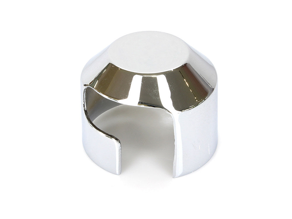 Solenoid End Cover - Chrome. Fits Big Twin 1965-1988 & Sportster 1965-Early 1981.