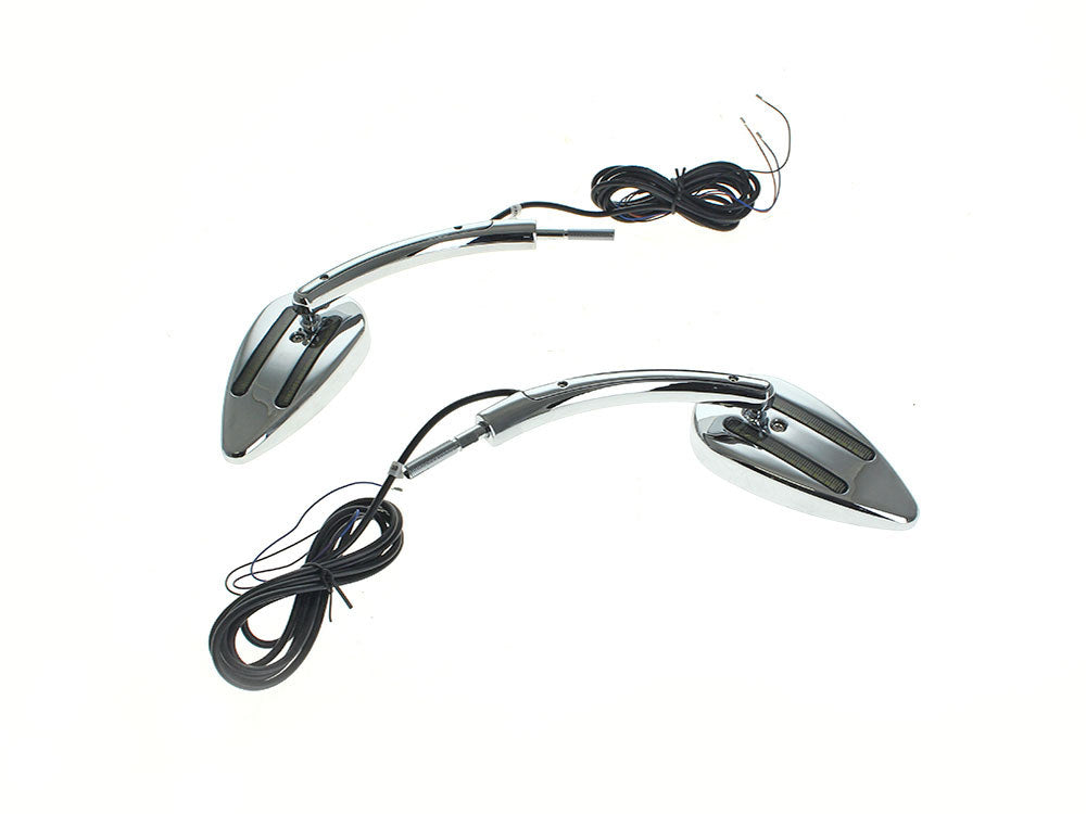 LED Mirrors Run/Turn - Chrome.