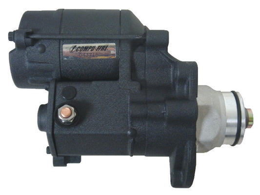 1.6kw Starter Motor - Black. Fits Softail 2007-2017, Dyna 2006-2017 & Touring 2007-2016.