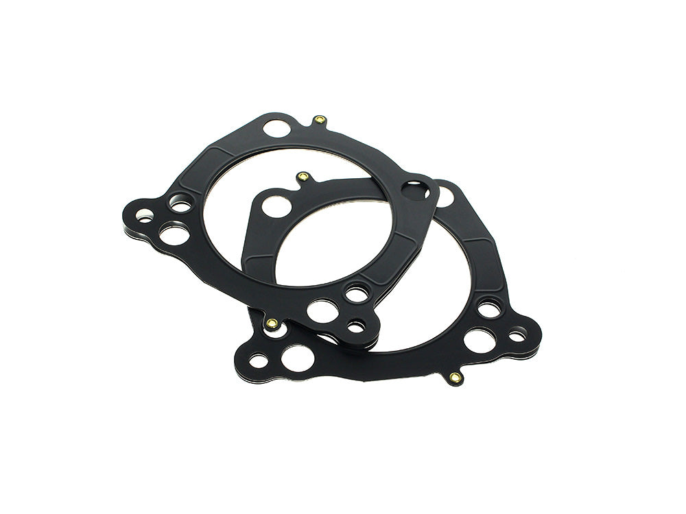0.040in. Thick MLX Cylinder Head Gaskets. Fits Touring 2017up & Softail 2018up with S&S 129/132ci (4.320in.) Engine or SE131 (4.310in.) Engine.