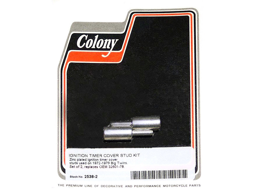 Ignition Timer Studs. Fits Big Twin 1972-1979.