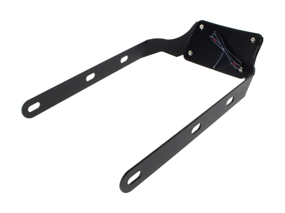 Tail Tidy Fender Eliminator Kit - Black with Number Plate Light Only. Fits Softail Breakout 2018up.