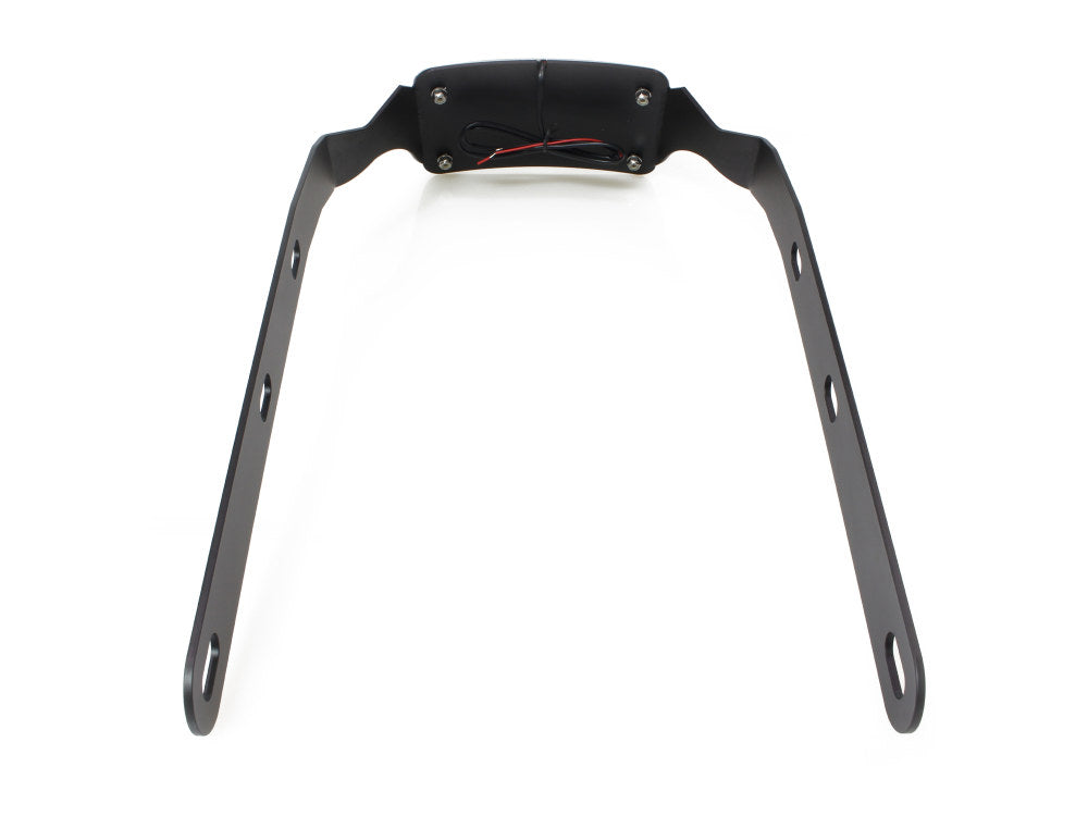 Tail Tidy Fender Eliminator Kit - Chrome with Number Plate Light Only. Fits Softail Fat Boy 2018up.