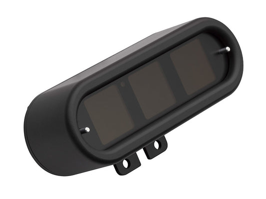 Handlebar Mounted Oval Speedometer/Tachometer - Black. Fits Softail 2011-2017, Dyna 2012-2017 & Sportster 2014-2021.