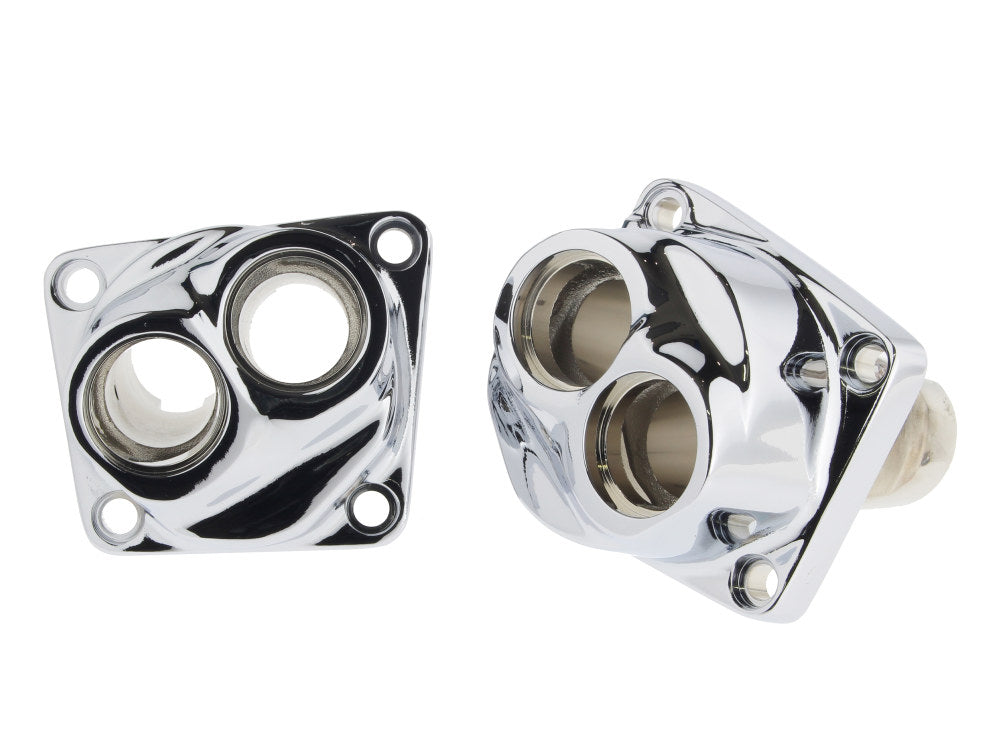 Tappet Blocks - Chrome. Fits Big Twin 1984-1999.