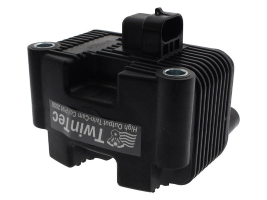 Ignition Coil - Black. Fits Twin Cam 1999-2006 & Sportster 2004-2006 Models with Carburettor.