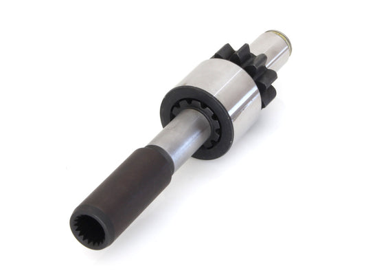 Starter Jackshaft Assembly With 10 Tooth Pinion Gear For 84 Tooth Starter Ring Conversion Kit. Fits Dyna 1994-2005, Softail 1994-2006, Touring 1994-2006 & FXR 1994