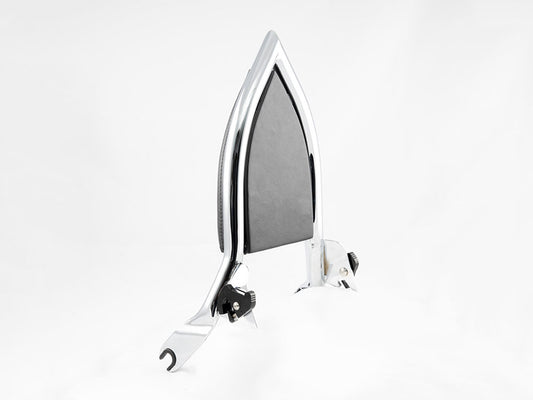 Diablo Sissy Bar Backrest - Chrome. Fits Touring 2009up.