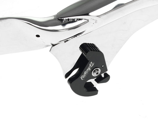 Diamond Stitch Apex Sissy Bar Backrest - Chrome. Fits Touring 2009up.