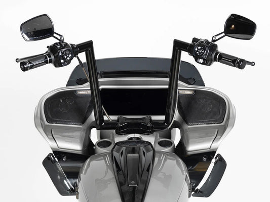 12in. x 1-1/2in. Throttle Series Handlebar - Gloss Black. Fits CVO Road Glide 2023up & Road Glide 2024up