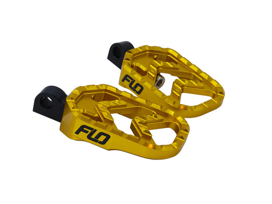 Savage Series Footpegs with HD Male Mount - Gold