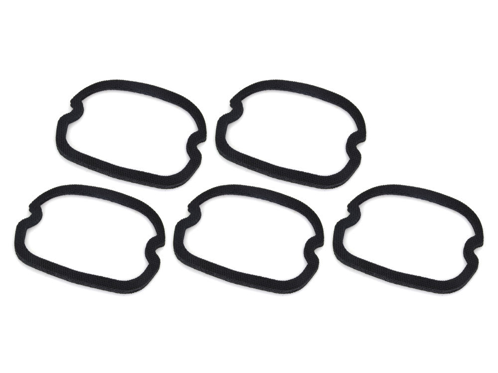 Taillight Lens Gasket - Pack of 5. Fits Big Twin & Sportster 1973-1998.