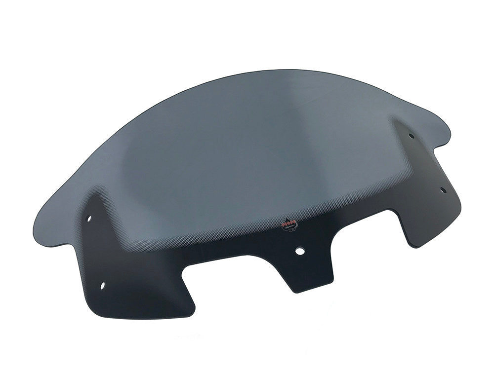 12in. Flare Windshield - Dark Smoke Tinted. Fits Indian Touring 2014up