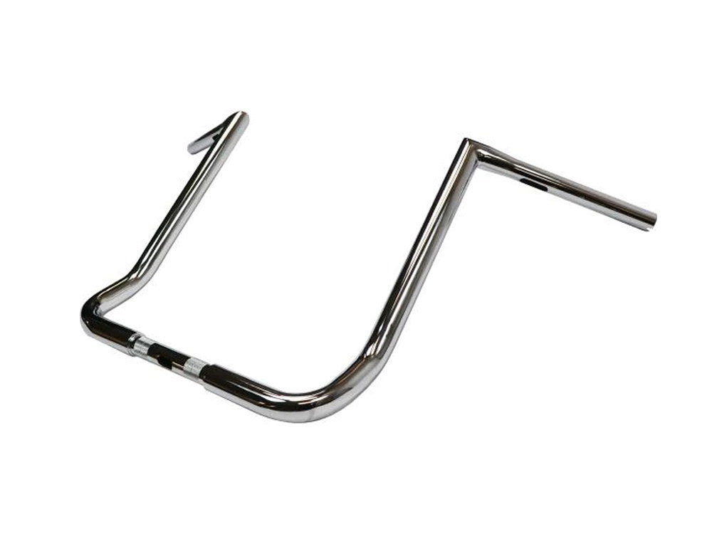 16in. x 1-1/4in. Twin Peaks Handlebar - Chrome. Fits Ultra Models 1996-2024 and Street Glide 1996-2023