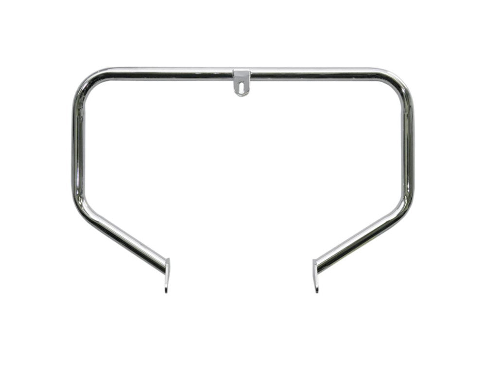 Unibar Engine Guard Freeway Bar - Chrome. Fits Dyna 1991-2017 with Mid Controls.