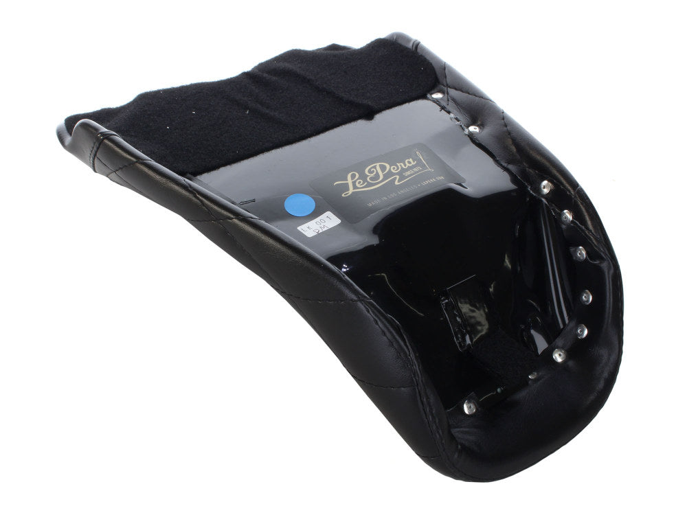 Bare Bones Solo Seat with Diamond Stitch. Fits Dyna 2006-2017.