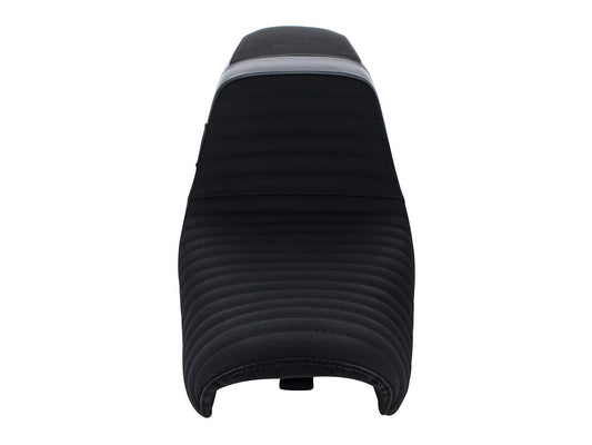 Kickflip Dual Seat with Pleated Gripper Tape. Fits Dyna 2006-2017.