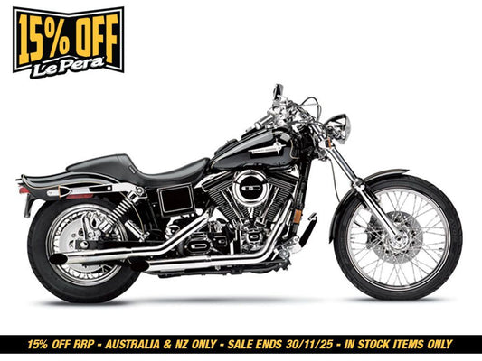 Daytona Sport Dual Seat - Smooth. Fits Dyna 1996-2003