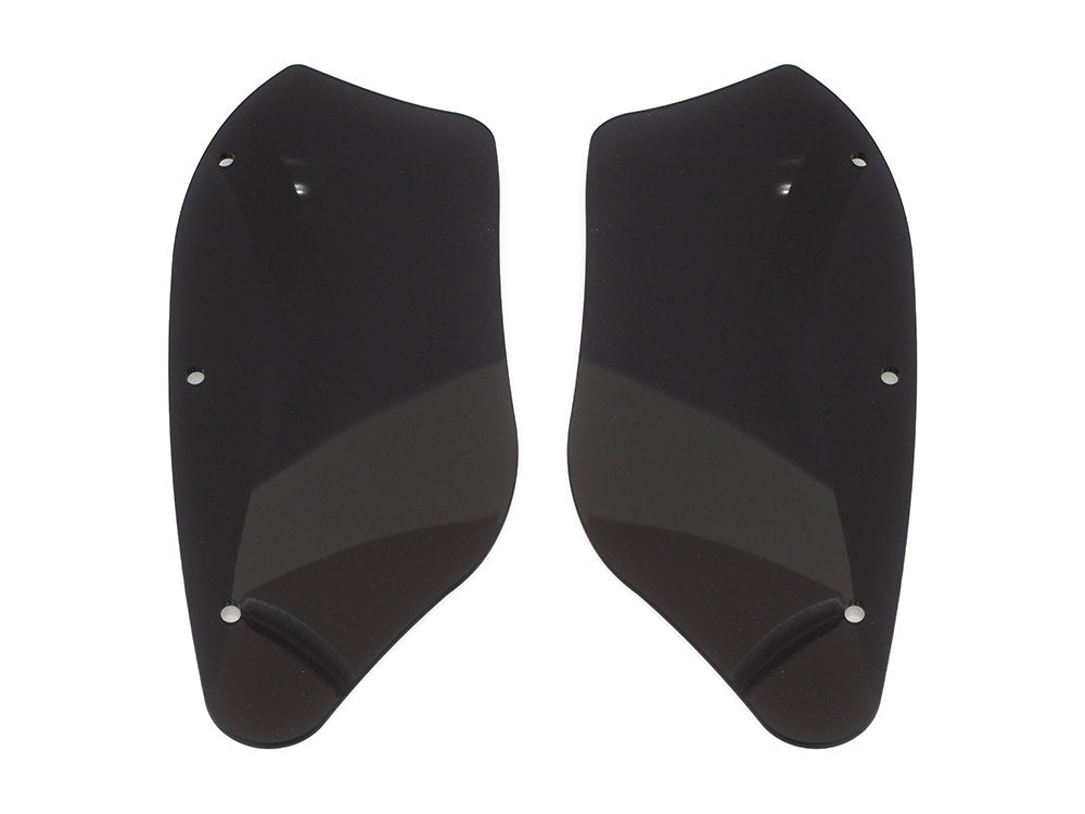 Wind Deflectors - Black. Fits Memphis Shades Batwing Fairing Only