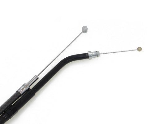 34in. Throttle Cable - Black Pearl. Fits Sportster 1996-2006.