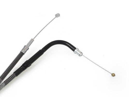 30-3/4in. Throttle Cable - Black Pearl. Fits Big Twin 1996-2017.