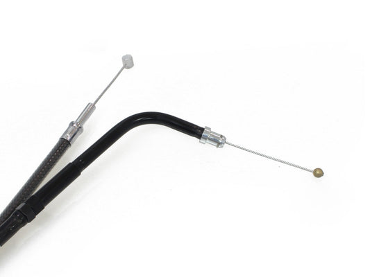 35-1/2in. Throttle Cable - Black Pearl. Fits V-Rod 2002-2017