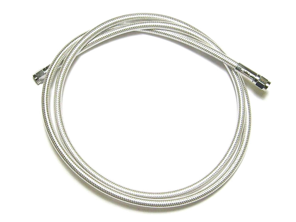 58in. Universal Brake Line - Sterling Chromite.