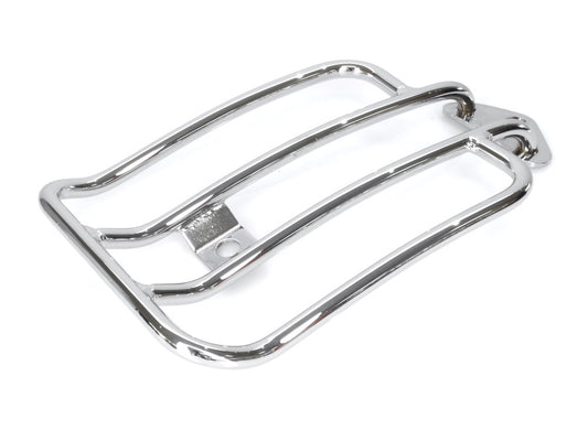 Solo Seat Luggage Rack - Chrome. Fits Sportster 2004-2021