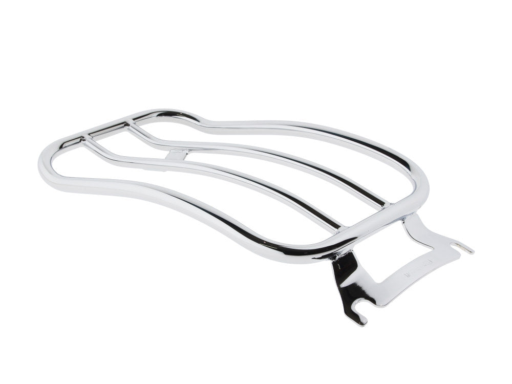 Solo Seat Luggage Rack - Chrome. Fits Touring 1997up.