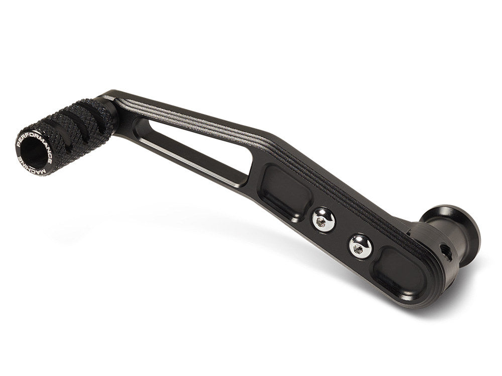 Adjustable Drifter Shift Lever - Black. Fits Touring 1983up & FL Softail 2000-2017