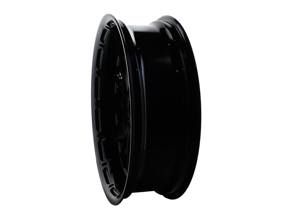 18in. x 5.50in. wide Heathen Wheel - Black Anodised.