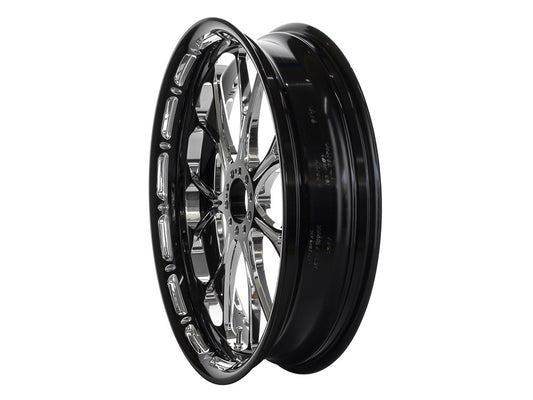 18in. x 5.50in. wide Heathen Wheel - Black Contrast Cut Platinum.