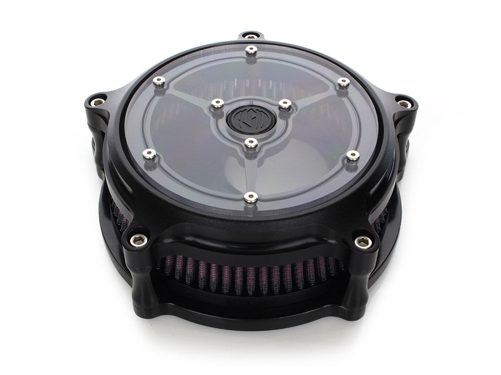 Clarity Air Cleaner Kit - Black Ops. Fits Touring 2017-2024 & Softail 2018-2024