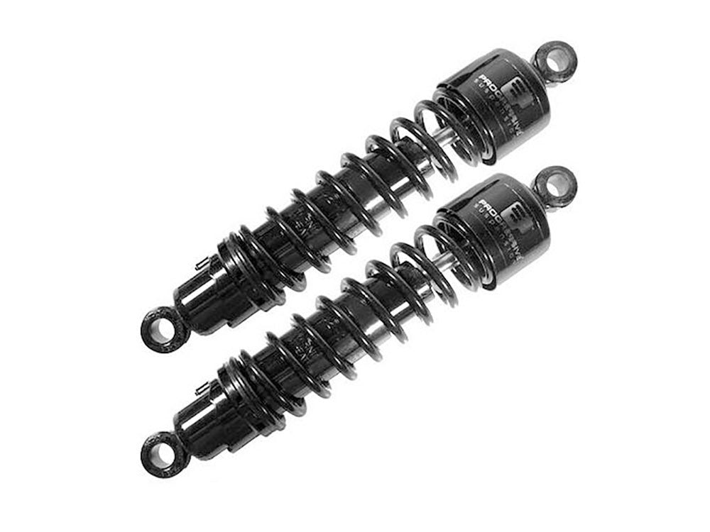 412 Series, 13in. Standard Spring Rate Rear Shock Absorbers - Black. Fits Sportster 2004-2021