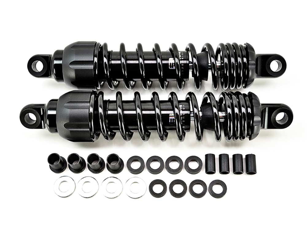 444 Series, 12in. Standard Spring Rate Rear Shock Absorbers - Black. Fits Touring 2006up.