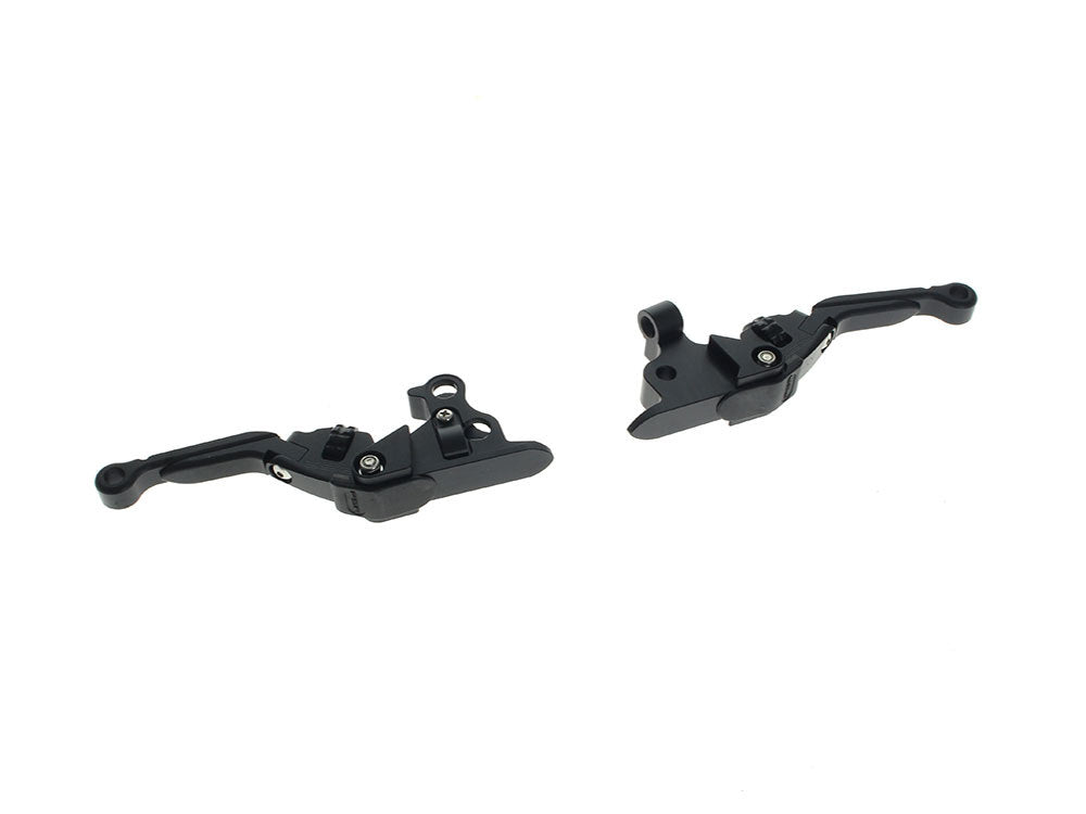 Adjustable Anthem Pro Levers - Black. Fits Touring Most 2021-2024 with Cable Clutch