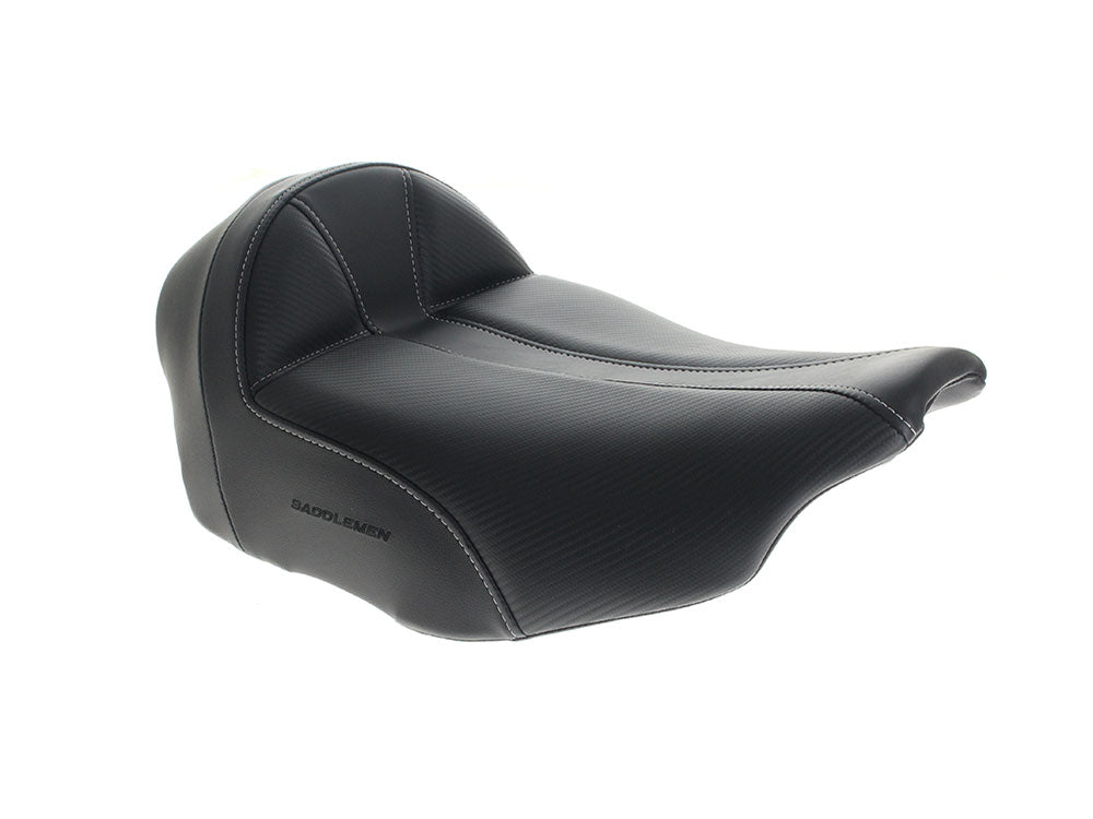 Extended Reach Dominator Solo Seat. Fits CVO Touring 2023up, Street Glide & Road Glide 2024up, Touring 2025up. Can Option a Backrest.