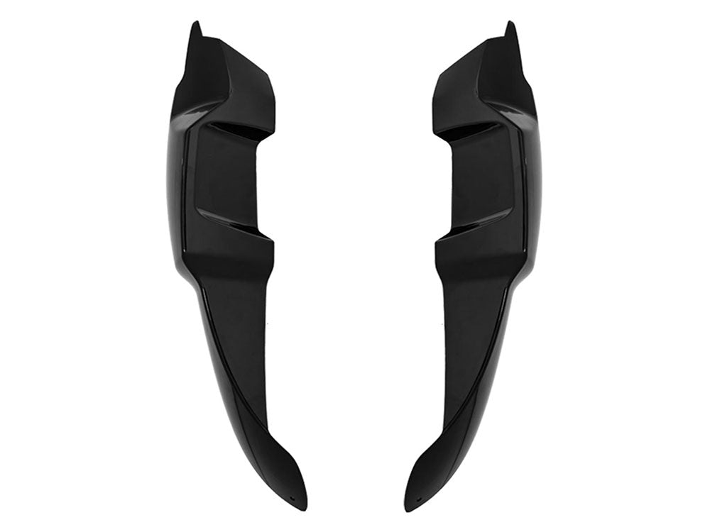 S-RT Fairing Lowers - Gloss Black. Fits Dyna 1996-2005 Running the Saddlemen S-RT Mini Fairing