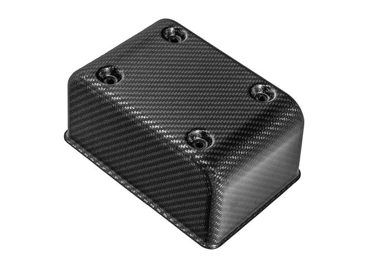 Carbon Electrical Panel / Fuse Box Cover - Matte Finish. Fits Dyna 1999-2003