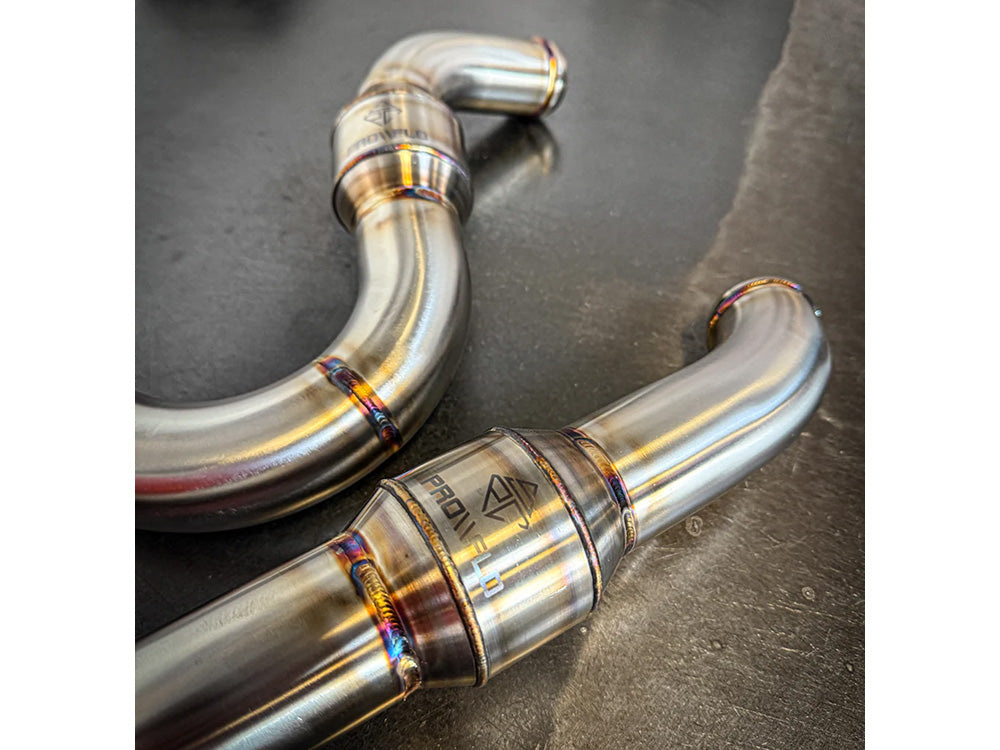 2-into-1 4.5in. Big Bore Exhaust With ProFlo Headers - Stainless Steel. Fits Touring 2017up