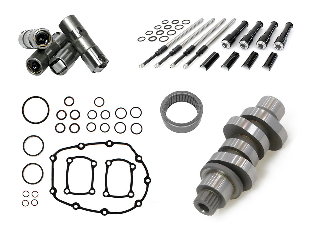 Star Racing 485 Performance Cam Kit - Black Pushrods. Fits Milwaukee-Eight 2017up
