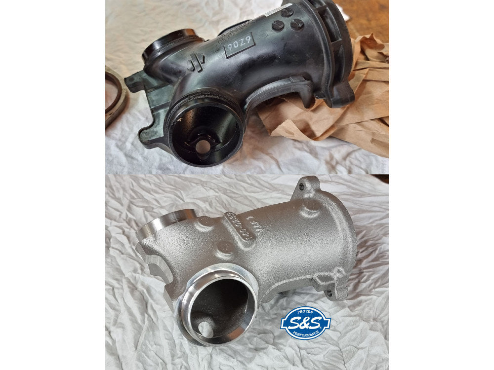 55mm Performance Intake Manifold - Alloy. Fits Softail 2018-2024 & Most Touring 2017-2024