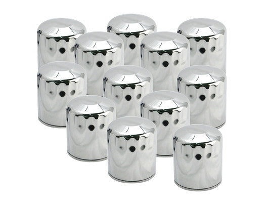 Oil Filters - Chrome. Fits Twin Cam 1999-2017 & Milwaukee-Eight 2017up. Box of 12.