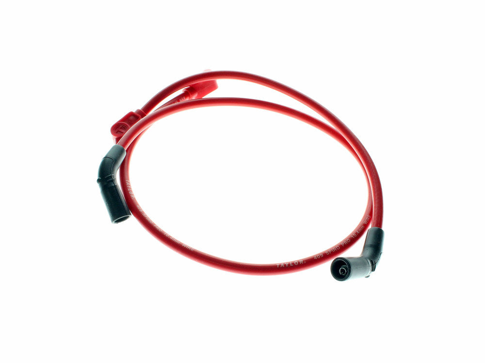 10.4mm Spark Plug Wire Set - Red. Fits Touring 2009-2016.